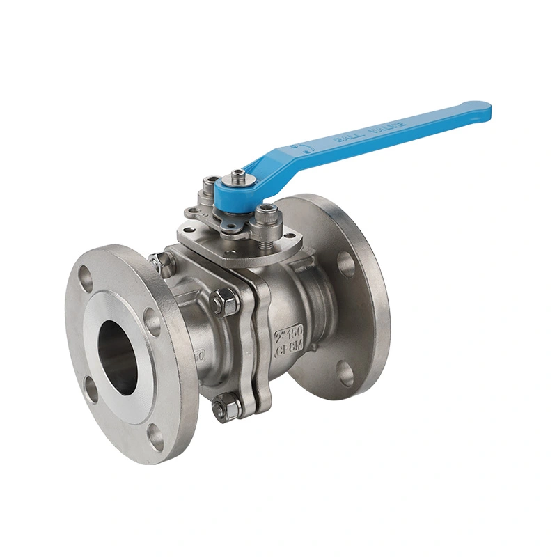 ANSI 150LB துருப்பிடிக்காத எஃகு Flanged பால் வால்வு